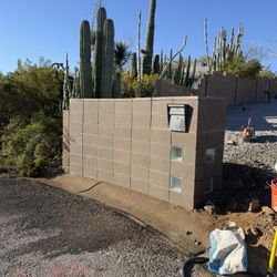 Masonry Block Walls / Stucco