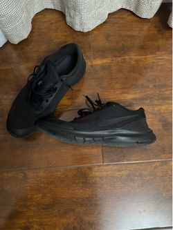 Nike black shoes
