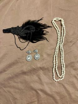1920s Flapper Accessories Set for Women