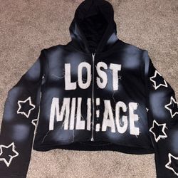 Lost Mileage Frown Zip-Up