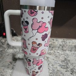 Mickey Balloon 40oz Tumbler New
