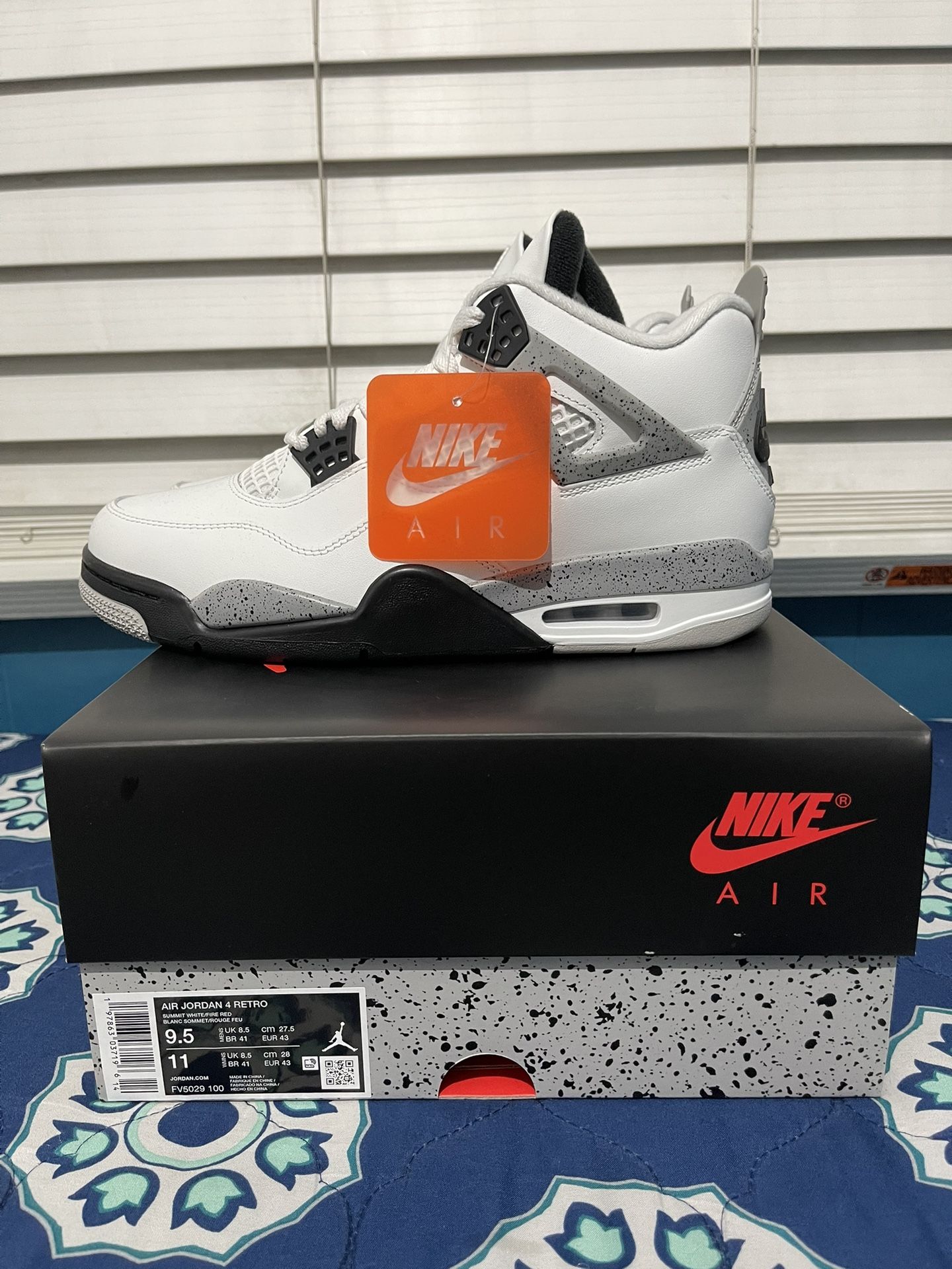 Jordan 4 Retro White Cement (2025)