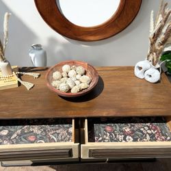 Refinished MCM Lowboy Dresser