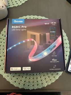 GOVEE RGBIC PRO 49.2ft LED STRIP LIGHTS