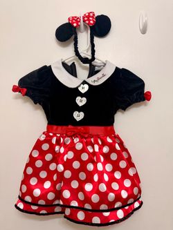 Minnie Mouse with Headband Custome