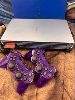 Console ps 2 with games