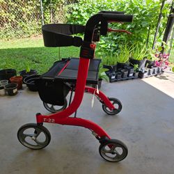 4 wheel rollator walker
