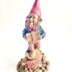 Vintage Tom Clark Happy Christmas Figurine Gnome Collectible