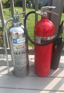 Fire extinguishers