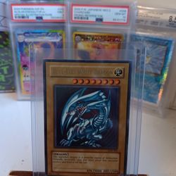 Yu-gi-oh Blues White Dragon Holo