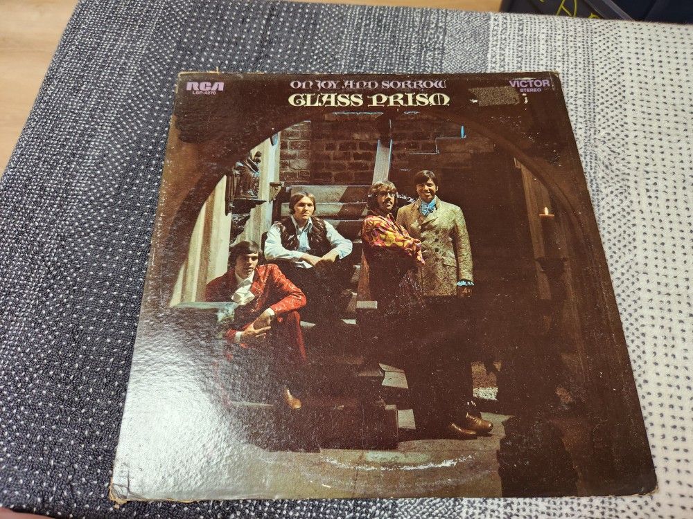Glass Prism LP 1970 On Joy and Sorrow" Vinyl