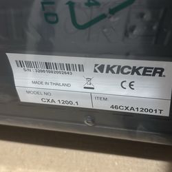 2500w Kicker Amp Message For Details 