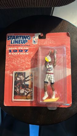 1997 Charles Barkley Houston Rockets Starting Lineup Figure