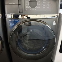 New GE Profile - 4.8 cu. ft. UltraFast Combo Washer & Electric Dryer 