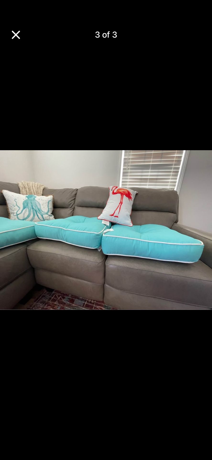 Coastal beach Patio Cushions