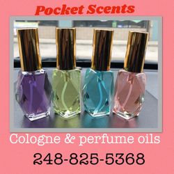 PERFUME & COLOGNE OILS ALL TOP DESIGNERS