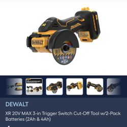 Dewalt XR 20 3” Cutoff Tool