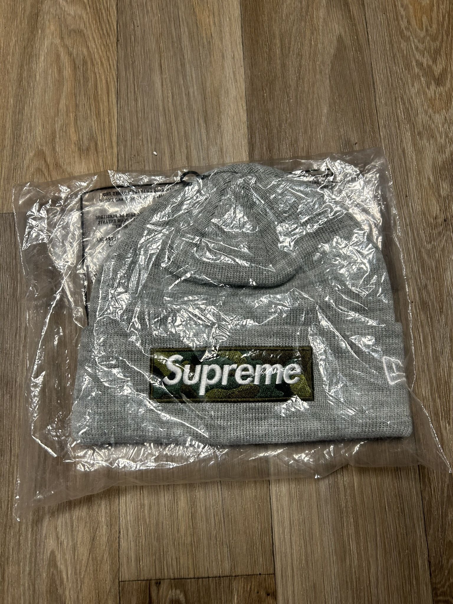 Supreme Camo Logo Beanie