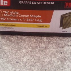 Gripe Rite 7/16 ' N' Style Medium Crown Staples
