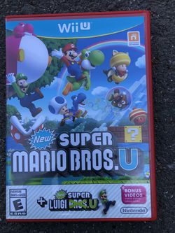 New Super Mario Bros U + New Super Luigi U Nintendo Wii U 