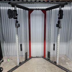 Weiderpro Multiple Section Cable Machine With Olympic Weights