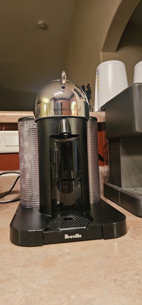 Nespresso Vertuo Crome - Coffee & Espresso Machine
