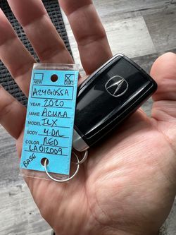 Acura Smart Key Fog New