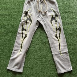 Hellstar flame grey NFC sweats