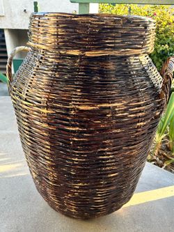 Wicker Laundry Basket