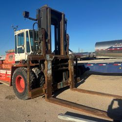1995 KALMAR  DCB25-1200 N. HEAVY DUTY FORKLIFT  LIFTING CAPACITY 55,116 POUNDS ENCLOSED CAB 