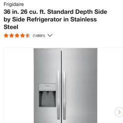 Brand New Refrigerator! Plus, 5-year Warranty!
