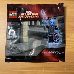 Lego Marvel Electro Exclusive Retired Poly Bag