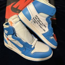 Jordan 1 High Off White UNC Size 13