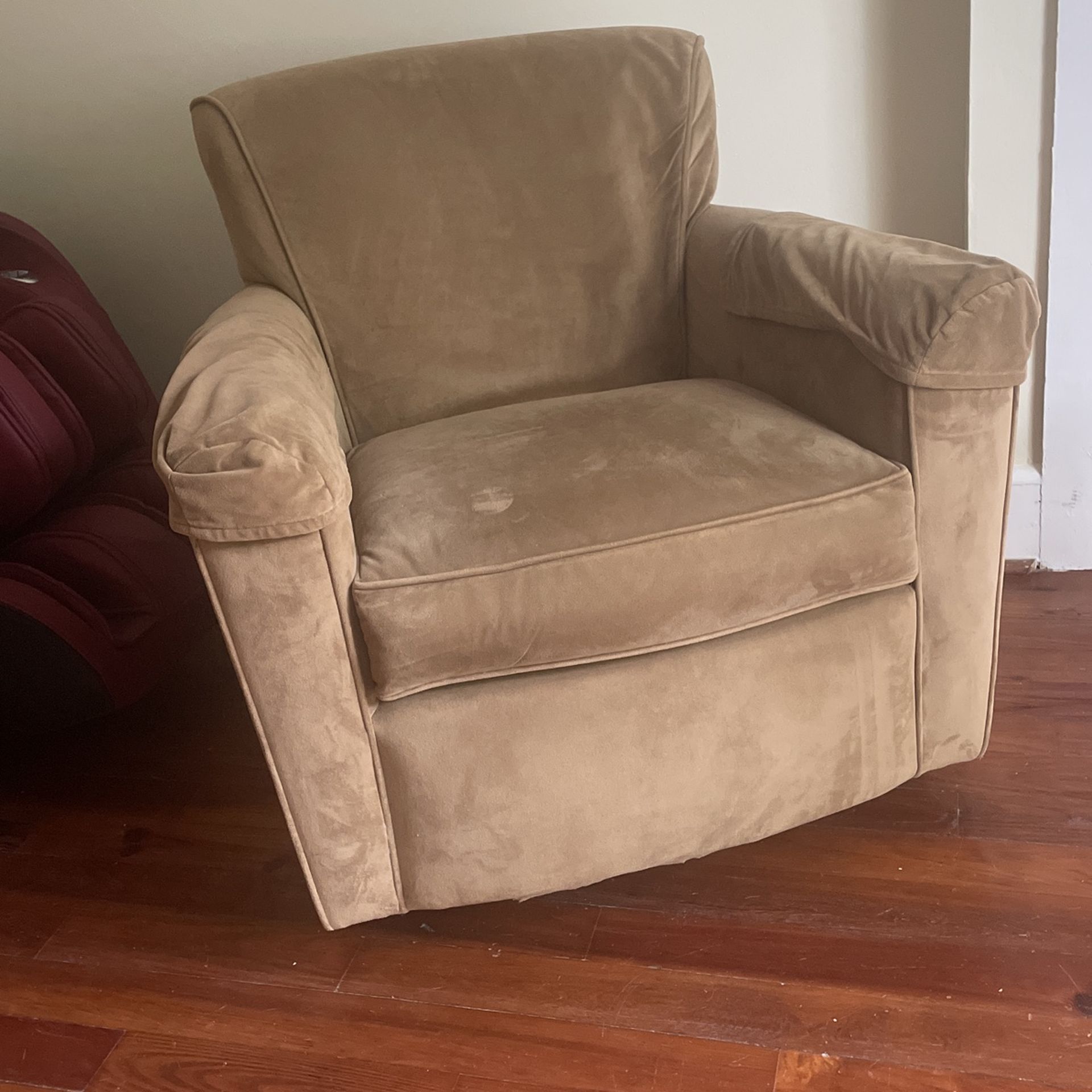 Rocking Arm Chair - Olive Green