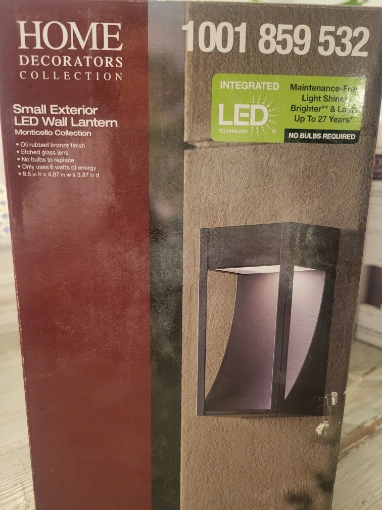 Exterior LED Wall Laterand Sold Individually Or As A Bundle