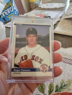Roger Clemens '84 Fleer Update Rookie Baseball Card 