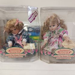 2 Vintage Porcelain Dolls