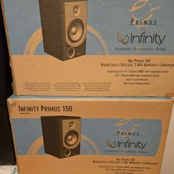 Infinity Bookshelf & Center Channel Speakers
