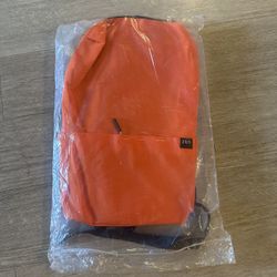 Zes orange backpack 