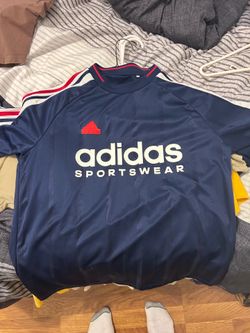 Blue Adidas Soccer jersey Men’s Small