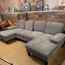 New barely Used Grey Couch