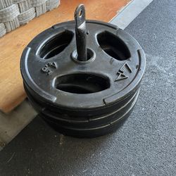 Set Of 4 10Lbs Weight Plates 