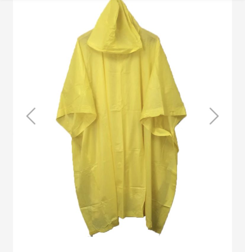 Adult 10 Mil Reusable Rain Ponchos
