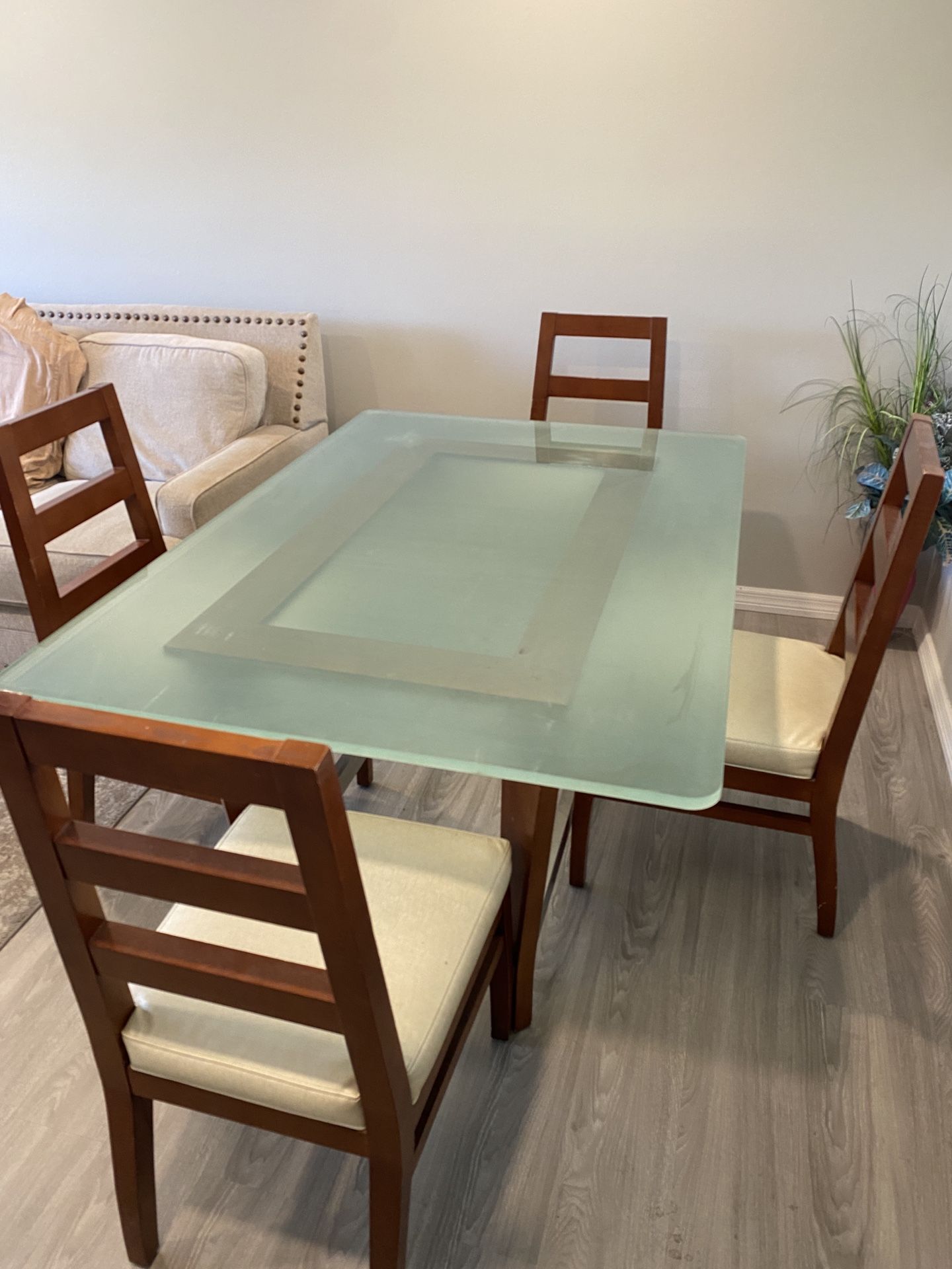 Glass Dining Table
