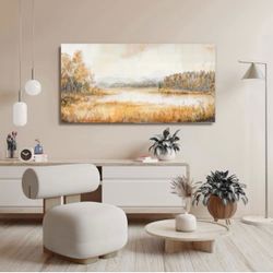 KUPTEU Canvas Wall Art Decor Wall Art Pictures for Living Room Coastal Landscape Art Prints