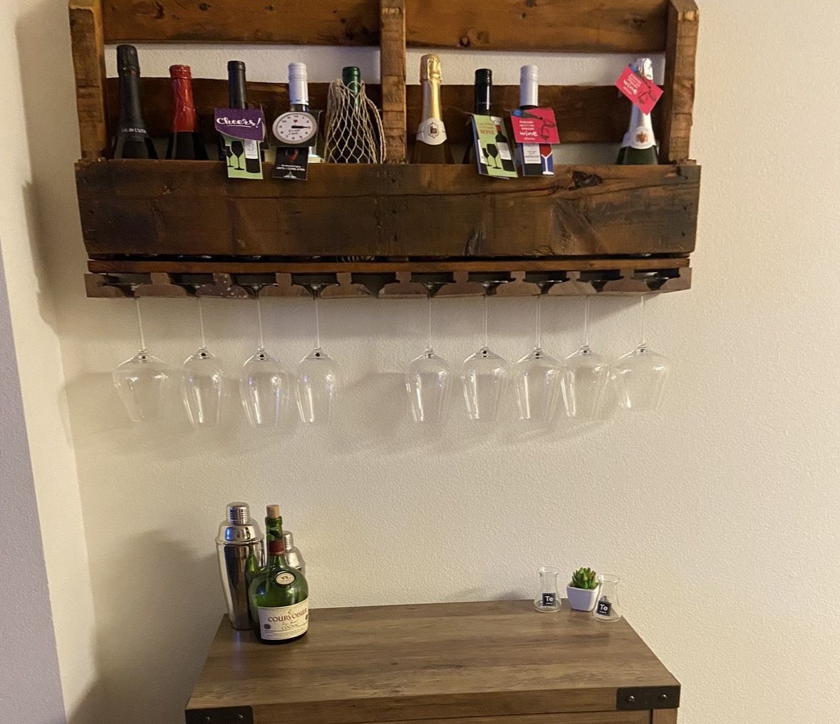 Pallet Wine Rack