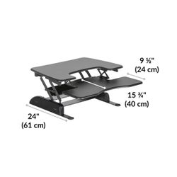 VariDesk® Pro Plus 30 Standing desk