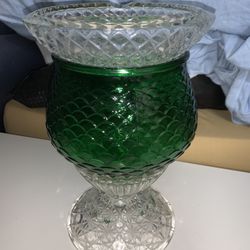 Glass Candle Holder