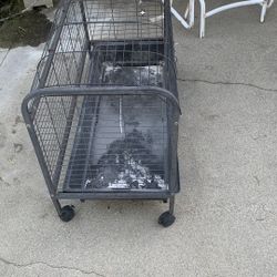 Cage For Bunnies, Or Guinea Pig. Small Animals. 