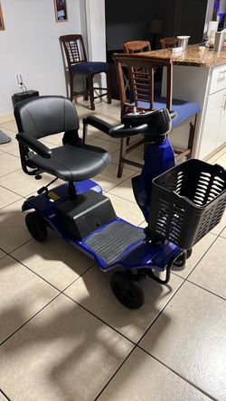 Electric Mobility Scooter with Basket